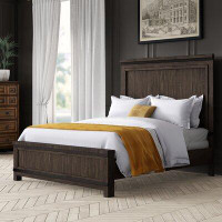 Union Rustic Hinnar Solid Wood Low Profile Standard Bed