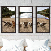 Picture Perfect International 'Cottage Country 3' - 3 Piece Picture Frame Photographic Print Set