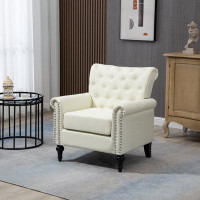 Creationstry 29.92'' Wide Tufted Armchair