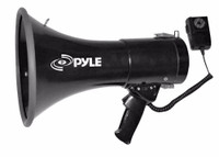 PylePro PMP53IN 50 Watts Professional Piezo Dynamic Megaphone with 3.5mm Aux-Input For Digital Music / iPhone