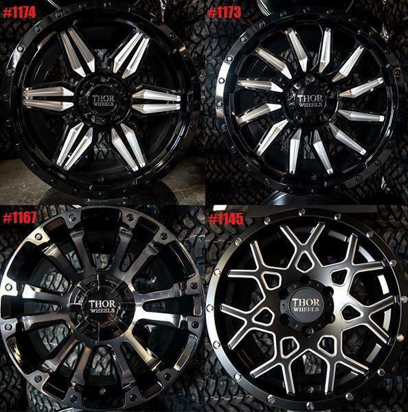 Wholesale Wheel and Tire Packages - Thor Tire and Rim Distributors - A/T R/T M/T Options Available! - 33s 35s 37s! in Tires & Rims in Grande Prairie - Image 2