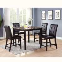 Red Barrel Studio Contemporary Counter Height Dining 5Pc Set