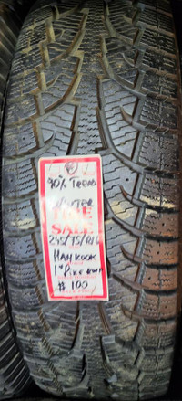 P 245/75/ R16 Hankook I*Pike rw11 Winter M/S*  Used WINTER Tires 80% TREAD LEFT  $140 for THE 2(both)TIRES/2 TIRES ONLY