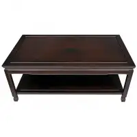 World Menagerie Courtney Coffee Table with Tray Top
