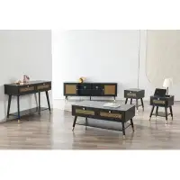 Hokku Designs Rashia 5 - Piece Living Room Table Set