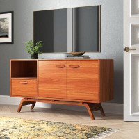 Joss & Main Elswick Solid Wood TV Stand for TVs up to 65"