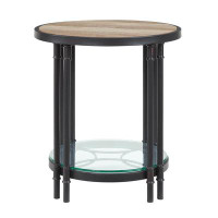 Williston Forge End Table In Red