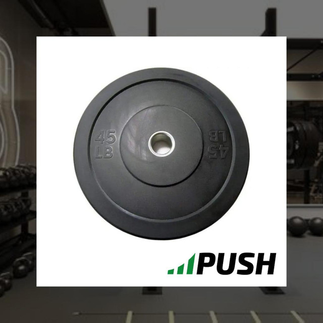 Discounted 230lb HD Bumper Plate Set BRAND NEW in Exercise Equipment in Toronto (GTA) - Image 2