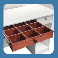 Eternal Night Under Table Desk Drawer Organizer Holder Storage Box, Screws Desk Organizer Box, Under Desk Storage With S