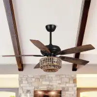 Langley Street Luro 52" 5 - Blade Ceiling Fan With Light Kit