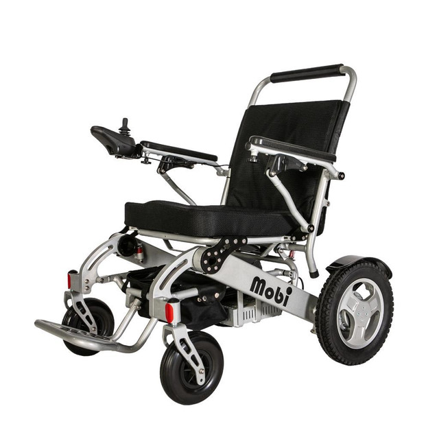New and On Sale - Mobi folding electric travel wheelchair@ My Scooter Canada in Health & Special Needs in British Columbia - Image 2