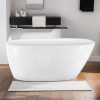 Olde Homey Styles 59"Acrylic Freestanding Soaking Tub