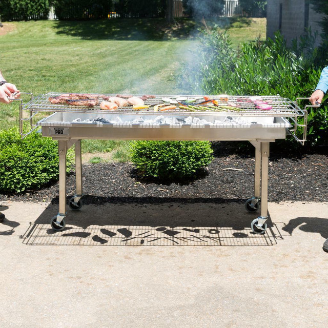 72 Heavy duty stainless steel Charcoal Grill - subsidized shipping - BRAND NEW in Other Business & Industrial - Image 2