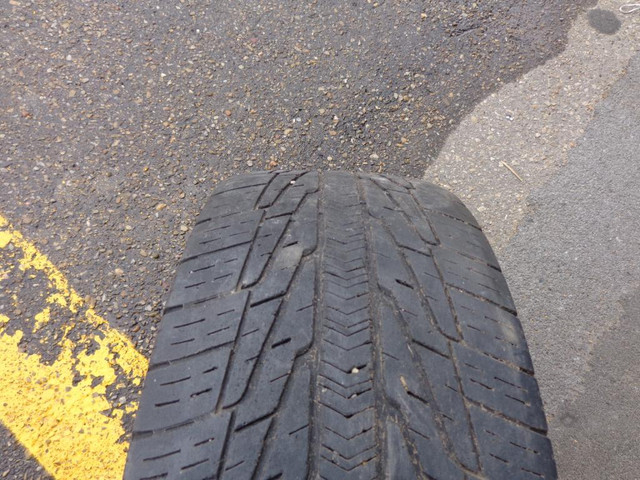 1 Goodyear Assurance Tripletred Tire on Rim 5 Bolt / 4 and 3/8 inch * 215 55R16 97H * $30.00 * M+S / All Season Tire in Tires & Rims in Edmonton Area - Image 2