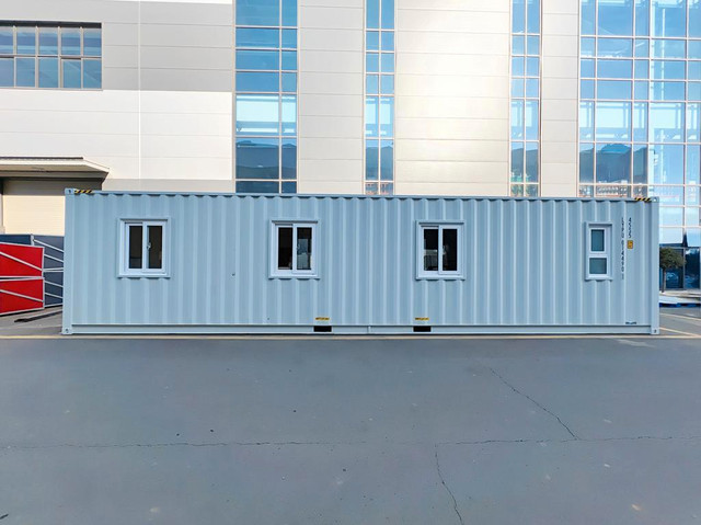 NEW 40 FT INSULATED CONTAINER MOBILE OFF GRID OFFICE CABIN 3520247 in Other in Regina