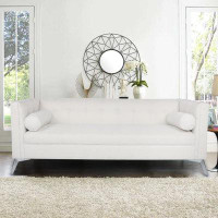 Ivy Bronx Meadowhaven 74.5" Square Arm Sofa Bed