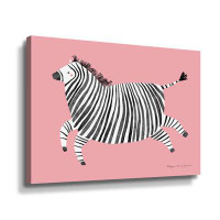 Redwood Rover Zebra Gallery Wrapped Canvas