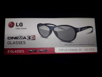 LG AG-F310 Cinema 3D Glasses (Open Box)