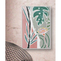 Marmont Hill Mixed Houseplants by Marmont Hill - Floater Frame Print on Canvas