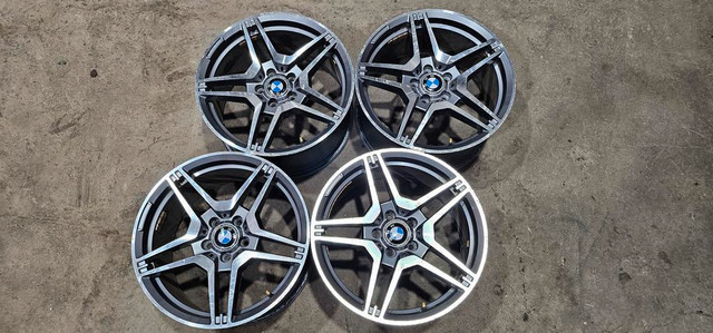 4 mags 18 pouces 5x112 avec tpms in Tires & Rims in Greater Montréal