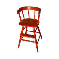 Breakwater Bay Givens Solid Wood Windsor Back Side Chair