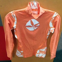 Rashguard Shirt Size XS, Orange/White (sku: 5K78NY)
