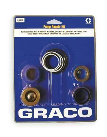 Graco 5900 Pump Repair Kit - 248213, Paving, line painting, driveway, parking lot sealing, pavement, asphalt repair in Other in Ontario - Image 2