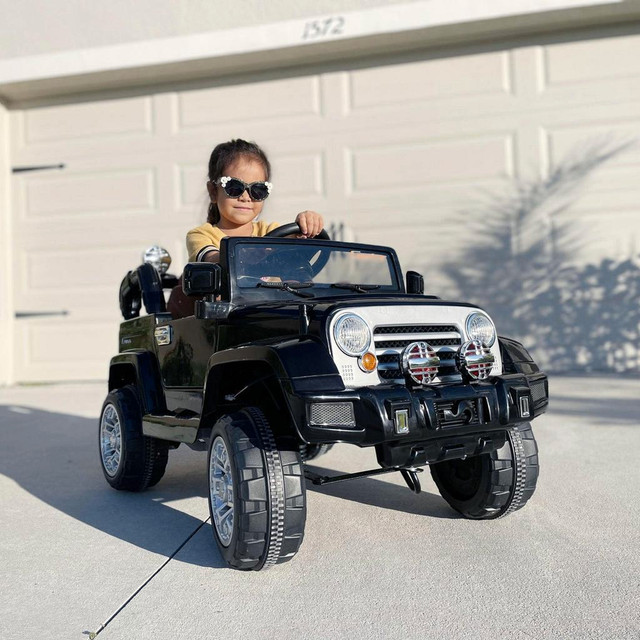 12V KIDS ELECTRIC TOY CAR JEEP POWER WHEELS WITH REMOTE CONTROL in Toys & Games - Image 2