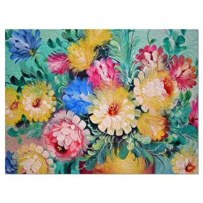 Design Art Digital Flowers - Wrapped Canvas Print in Home Décor & Accents