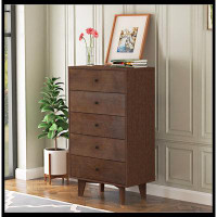 Ebern Designs DRESSER CABINET BAR CABINET Storge Cabinet  Lockers  Real Wood Spray Paint Retro Round Handle Can Be Place
