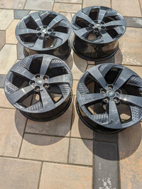 BRAND NEW TAKE OFF  FACTORY OEM  LAND ROVER DISCOVERY SPORT  18  INCH   ALLOY RIM SET OF FOUR.