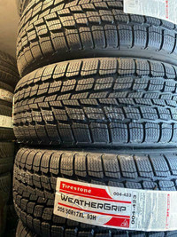 FOUR NEW 205 / 50 R17 FIRESTONE WEATHERGRIP ALL WEATHER TIRES -- SALE