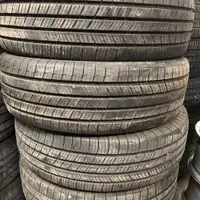 225 65 17 2 Michelin Defender Used A/S Tires With 95% Tread Left