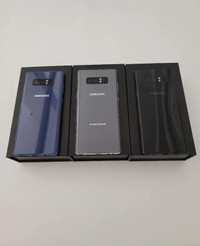 Samsung Galaxy Note 8 CANADIAN MODEL UNLOCKED new condition with 1 Year warranty includes all accessories