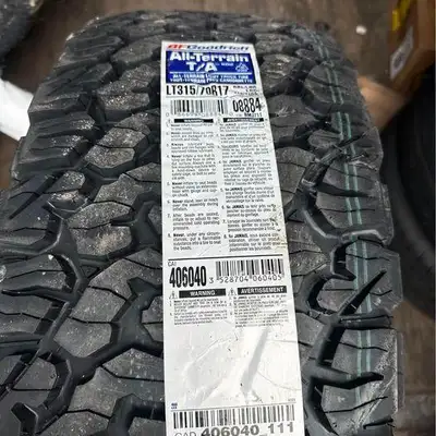 Brand new BFgoodrich KO2 in 315/70/17. DOT is 2622 $2100 install and balanced **Mobile installation...