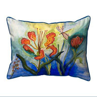 East Urban Home Tiger Lily Indoor/Outdoor Pillow