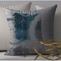 Orren Ellis Power Friendly Modern Contemporary Decorative Throw Pillow