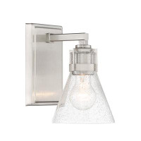 Minka Lavery 1 - Light Dimmable Brushed Nickel Vanity Light