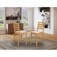 Charlton Home Songer Solid Wood Ladder Back Side Chair