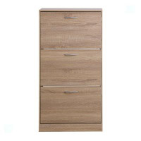 Millwood Pines 3-Drawer Shoe Storage Cabinet