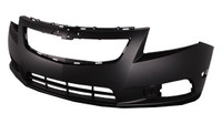 Bumper Front Chevrolet Cruze 2011-2014 Primed Ls/Lt/Ltz/Eco Without Chrome Trim For Rs Models With Lower Grille Bar , Gm