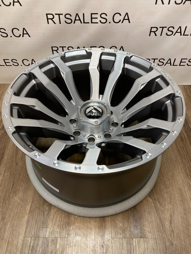 22x12 Fuel rims Ford F250 F350 Super duty 8x170. - FREE SHIPPING in Tires & Rims in Alberta - Image 3
