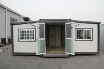 NEW FOLDING CONTAINER HOUSE CABIN OFF GRID TINY HOUSE