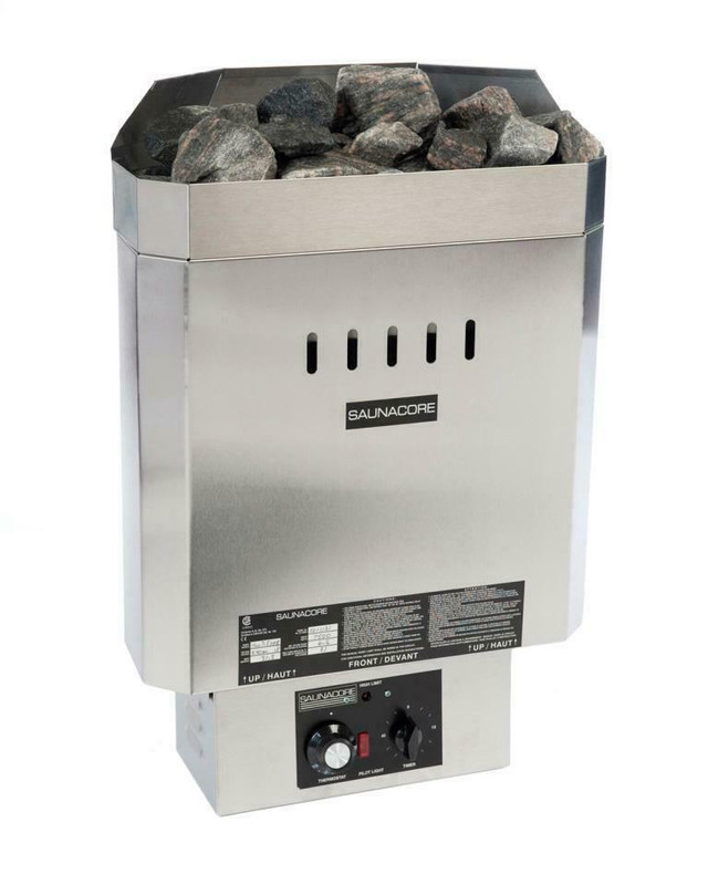 Sauna Heater -6.0 KW BSE Special Edition Stainless Steel - Mechanical Controller in Hot Tubs & Pools - Image 2