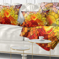 Made in Canada - East Urban Home Return of Stained Glass Lumbar Pillow