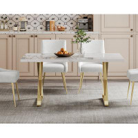 Everly Quinn 63" Dining Table
