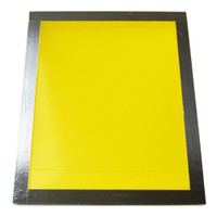 6 pcs Variety Size Aluminum Screen Frame with Mesh Fabric Yellow 007636 007638 007640