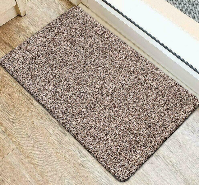 NEW DIRT TRAPPER ENTRY FLOOR MAT SUPER ABSORBENT RUG in Rugs, Carpets & Runners in Alberta - Image 2