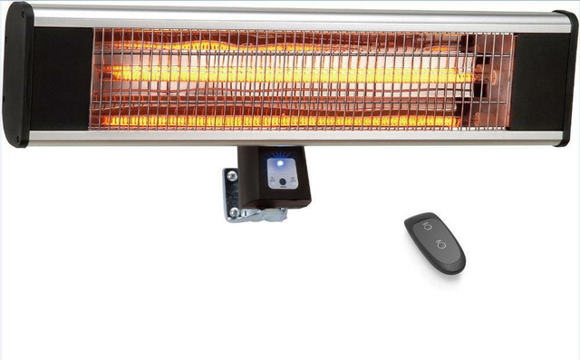 NEW REMOTE CONTROL INFRARED WALL MOUNTED HEATER SH15CRW in General Electronics in Alberta