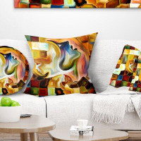 Made in Canada - The Twillery Co. Corwin Abstract Circle Lights Pillow
